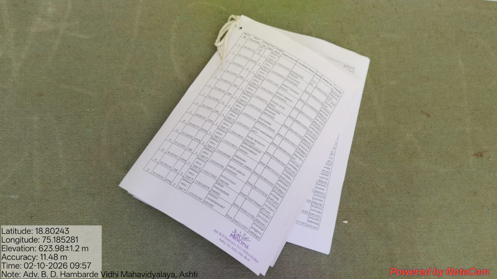 Merit List 2026-27